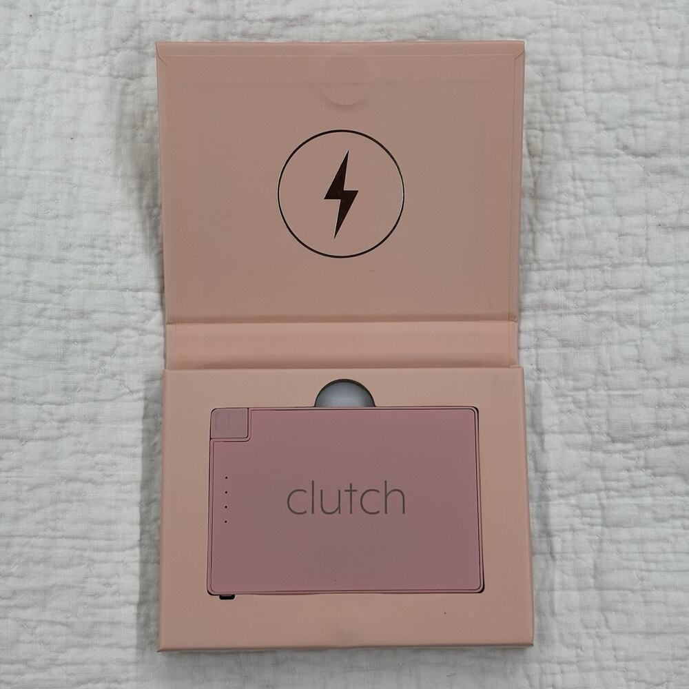 Clutch V3 World's Thinnest Portable Charger PowerBank 3,300mAh (iPhone) Pink